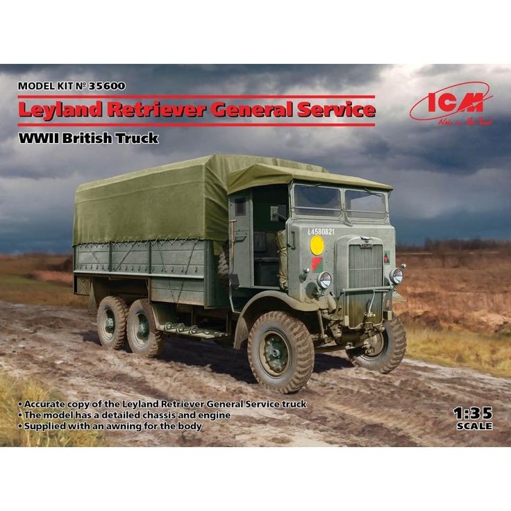 Leyland Retriever General Service WWII British Truck