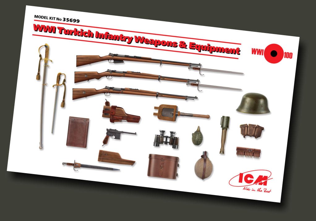 WWI Turkish Infantry Weapons and Equipment