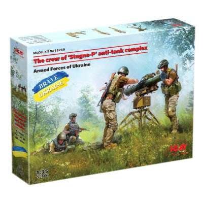 The Crew of 'Stugna-P' Anti-Tank Complex