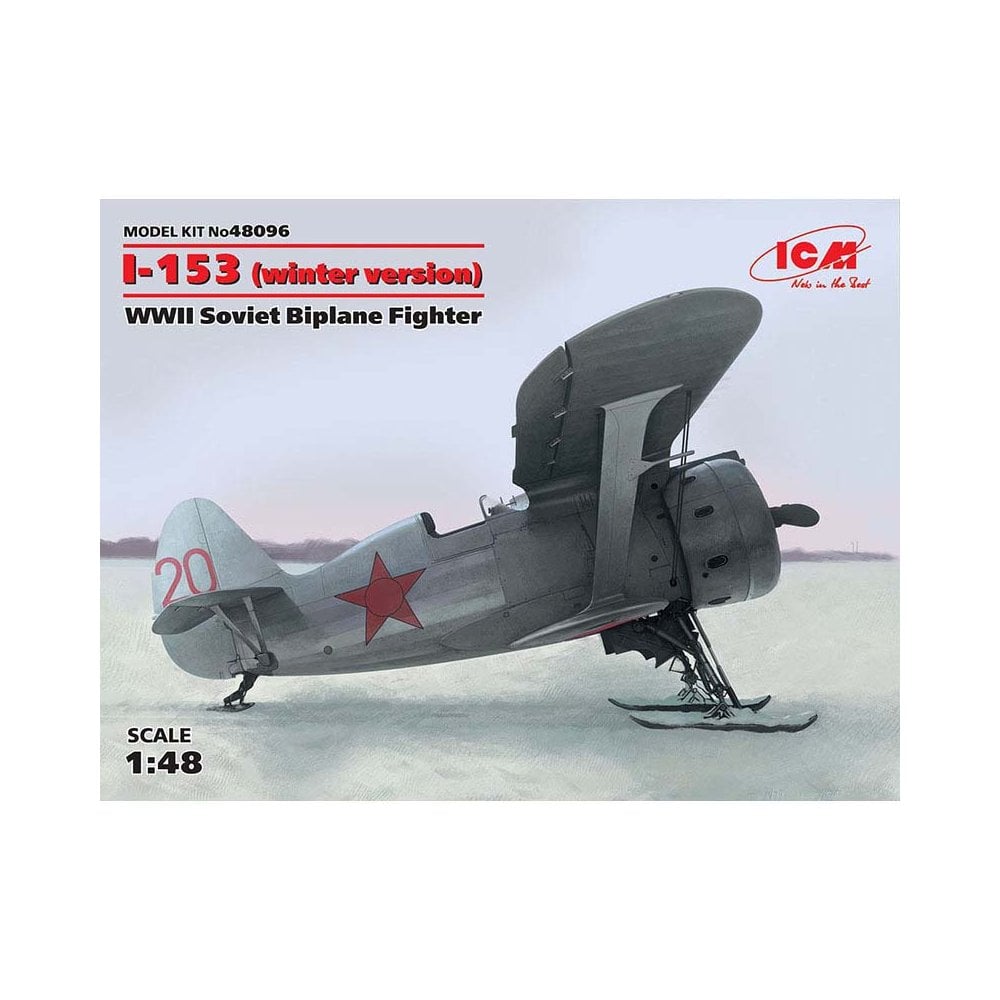 Polikarpov I-153 Chaika Biplane (Winter Version)