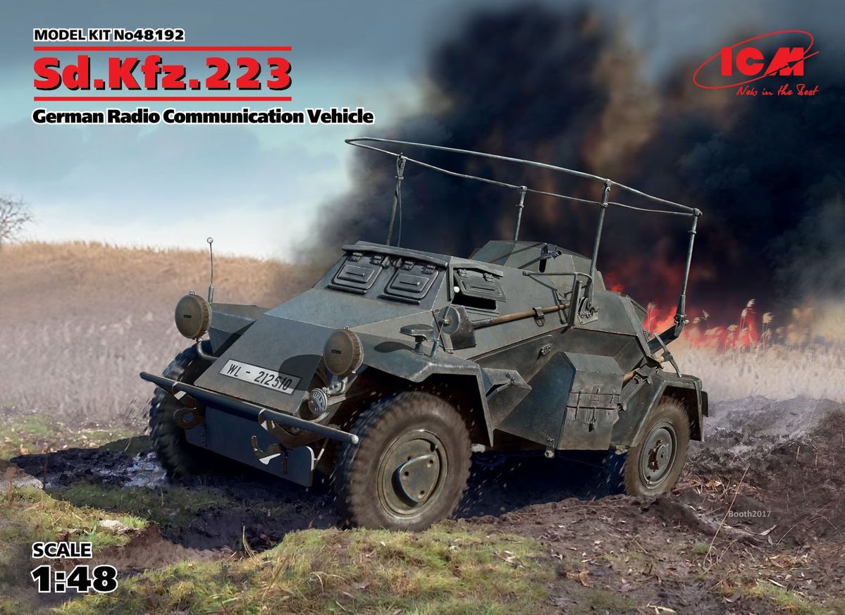 Sd.Kfz.223 German Radio Communication Vehicle