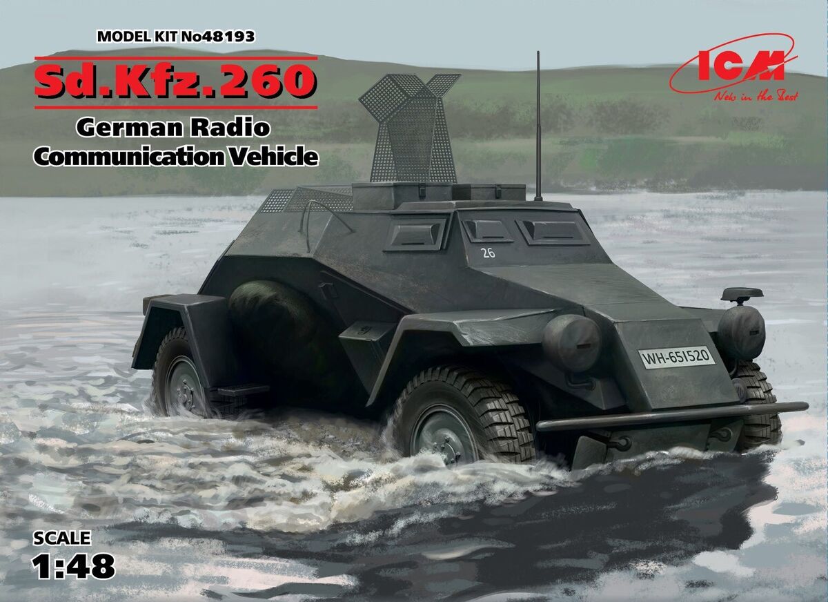 Sd.Kfz.260 German Radio Communication Vehicle