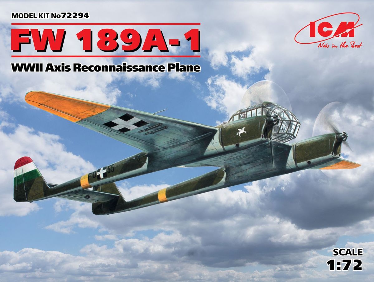 Fw 189A-1 WWII Axis Reconnaissance Plane