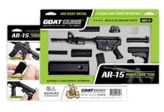 AR-15 Metal Diecast Assembly Model Kit
