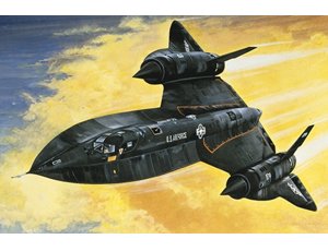 SR-71 Blackbird with Drone