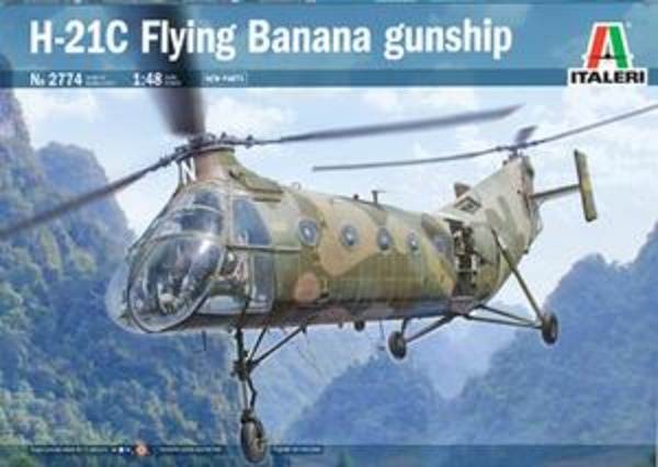 H-21C "Flying Banana" Gunship