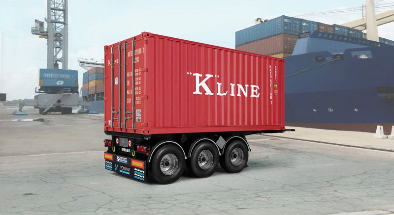 Tecnoker 20 Container Trailer