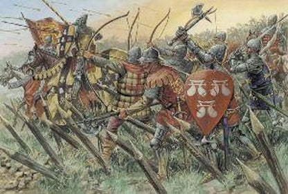 English Knights and Archers: 100 Years War