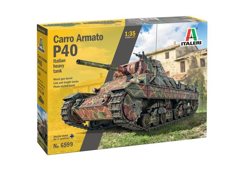 Carro Armato P40 Italian Heavy Tank