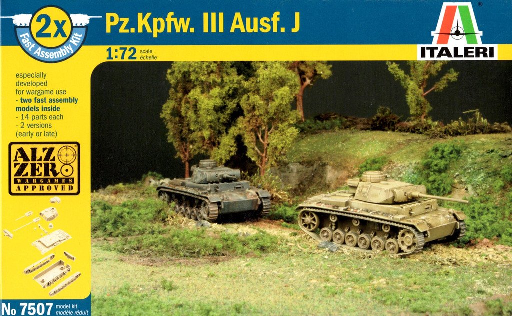 Pz.Kpfw. III Ausf. J - Fast Assembly