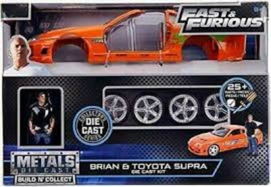 "Fast & Furious" Brian & Toyota Supra Die Cast Kit