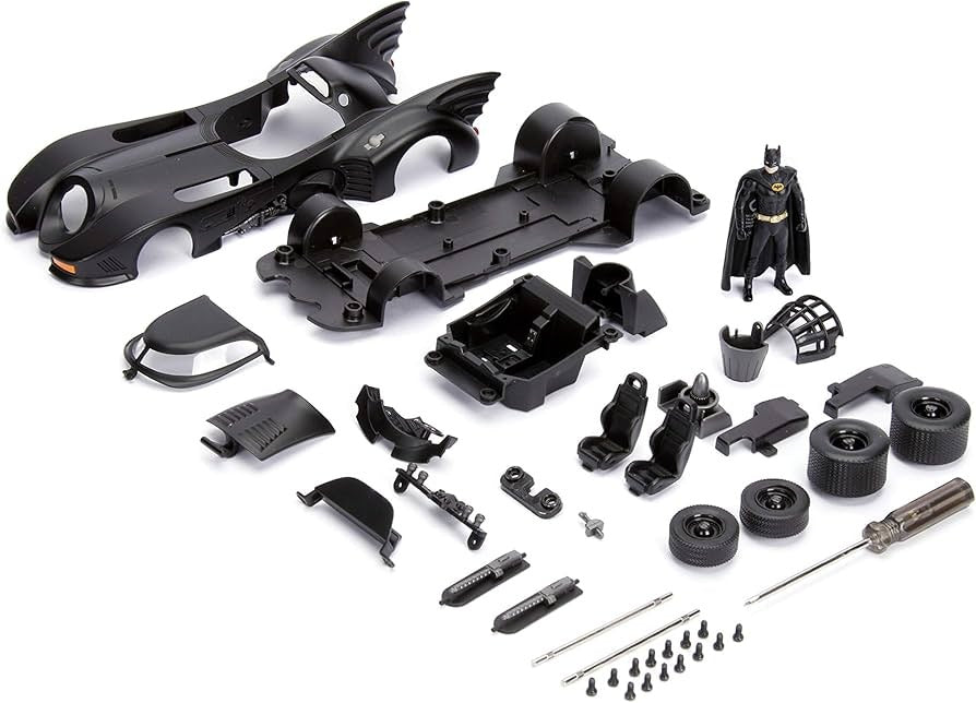 Hollywood Rides: 1989 Batmobile w/ Batman Build n' Collect