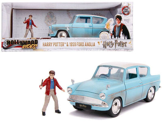 Harry Potter and 1959 Ford Anglia