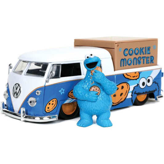 1963 Volkswagen Bus Pickup with Cookie Monster