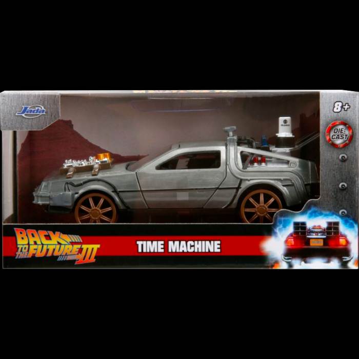 Back to the Future III - Time Machine (Train Wheel Version)