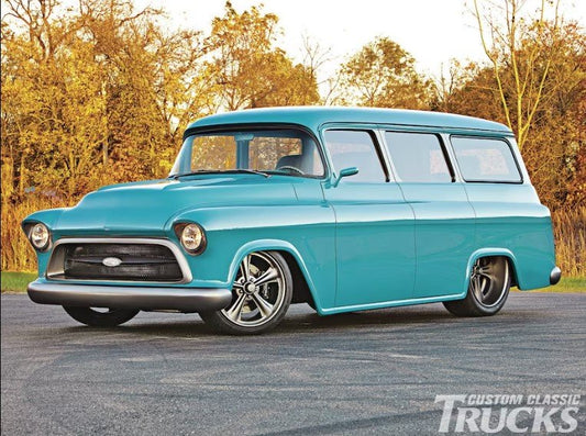 Buig Time Kustoms: 1957 Chevy Suburban