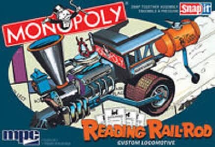 Monopoly Reading Railroad Custom Willy's Panel Van (Snap)