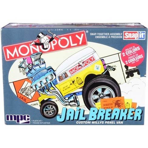 Monopoly Jail Breaker Custom Willy's Panel Van (Snap)