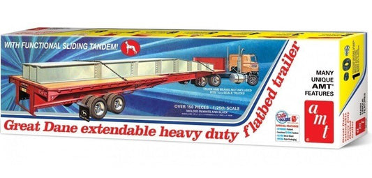 Great Dane Extendable Heavy Duty Flatbed Trailer