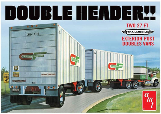 Double Header Tandem Van Trailers