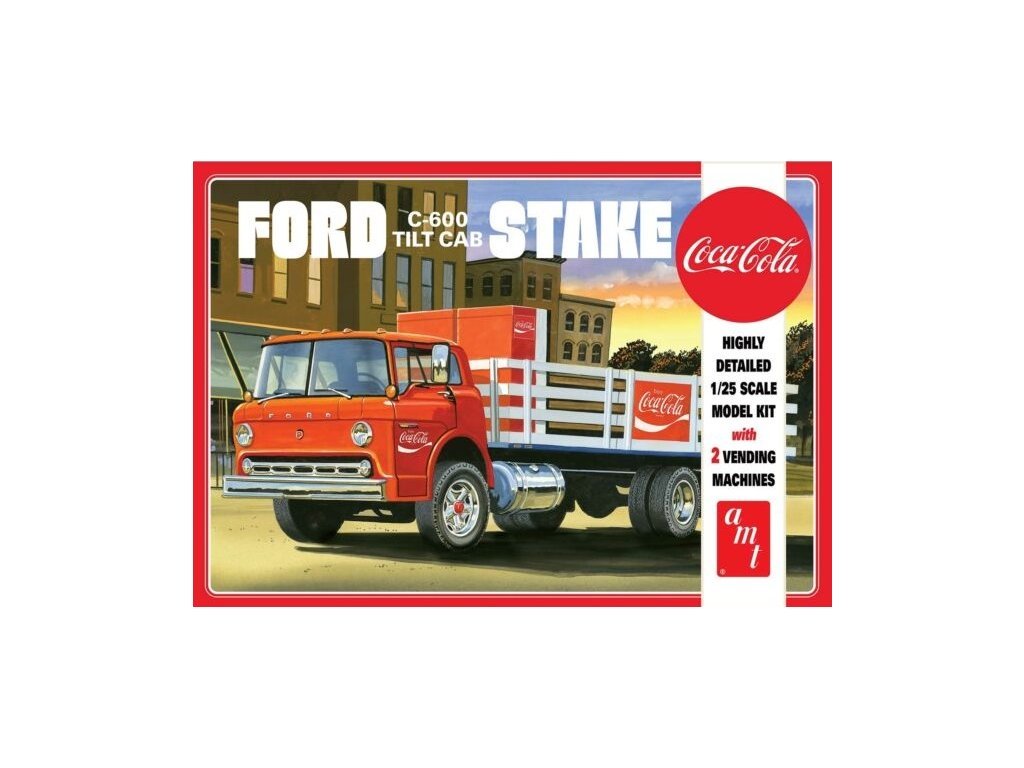 Coca-Cola Ford C-600 Tilt Cab Stake