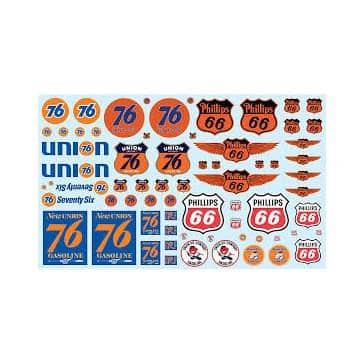 Philips 66 & Union 76 Water-slide Decals