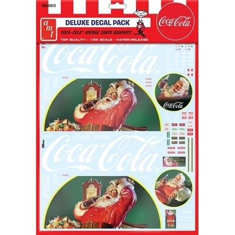 Coco-Cola Vintage Santa Graphics Deluxe Decal Pack