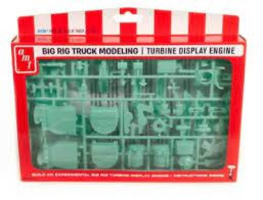 Big Rig Truck Modeling Turbine Display Engine