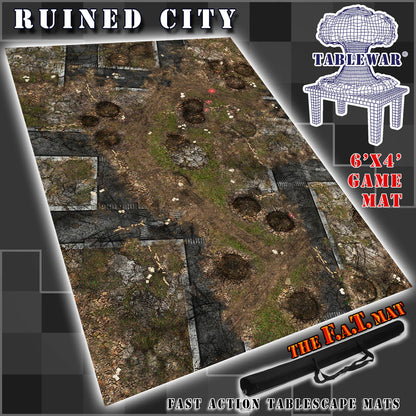 F.A.T. Mats: Ruined City 6x4