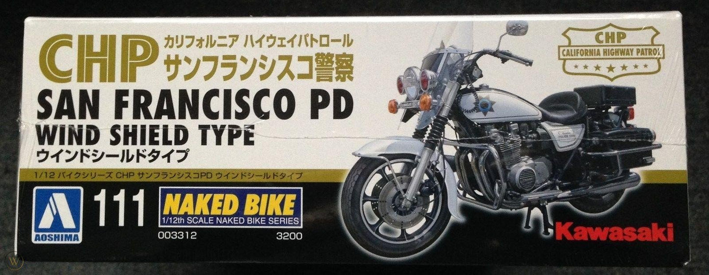 Kawasaki 1000 San Francisco PD w/ Wind Shield