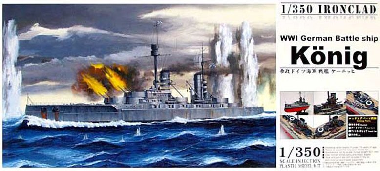 WWI German Battleship Konig