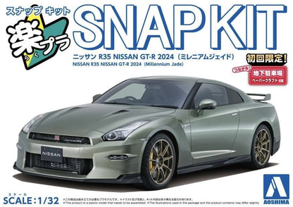 R35 Nissan GT-R 2024 (Millenium Jade) Snap Kit