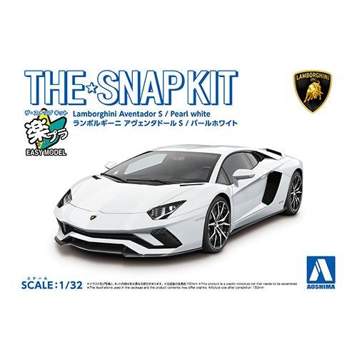Lamborghini Aventador S (Pearl White) Snap Kit