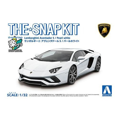 Lamborghini Aventador S (Pearl White) Snap Kit