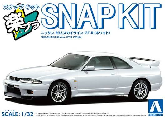 Snap Kit Nissan R33 Skyline GT-R (White)