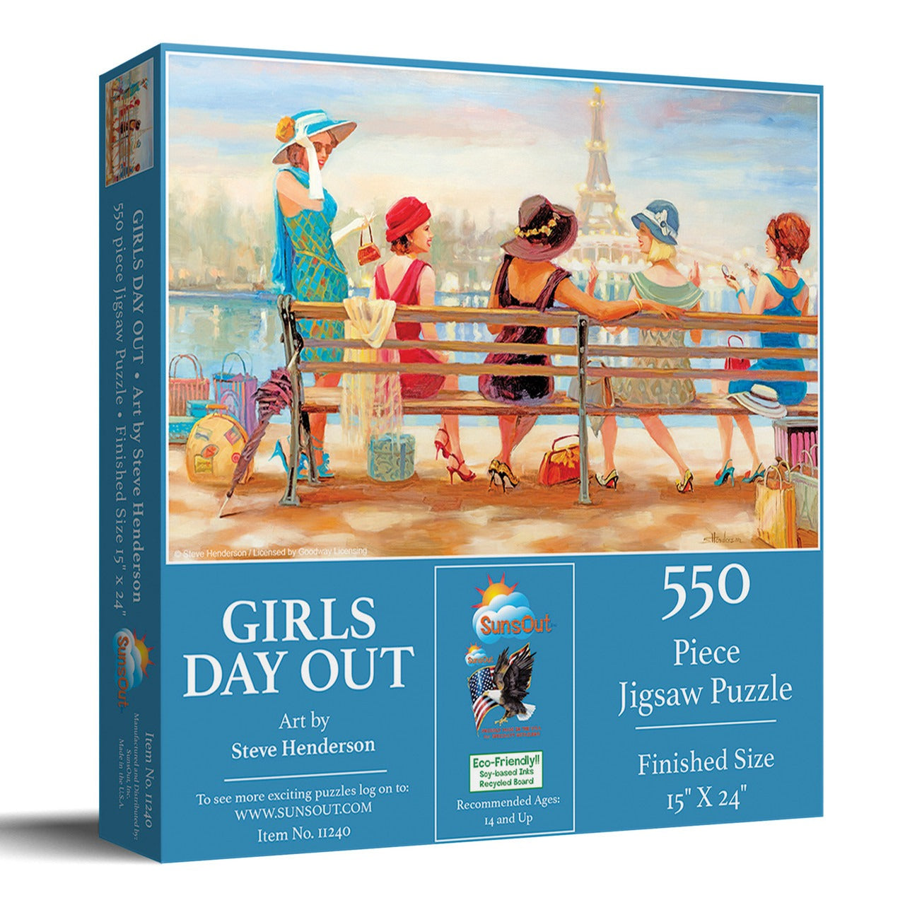 550 Pc Puzzle: Girls Day Out