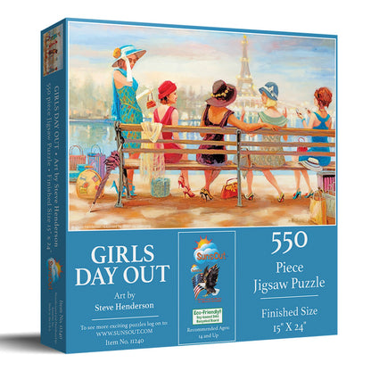 550 Pc Puzzle: Girls Day Out