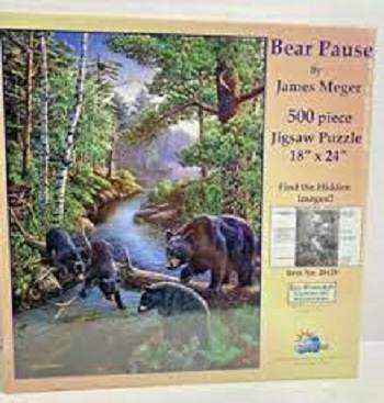 500 Pc Puzzle: Bear Pause