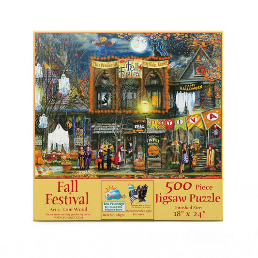 500 Piece Puzzle: Fall Festival