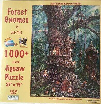 1000 Piece Puzzle: Forest Gnomes