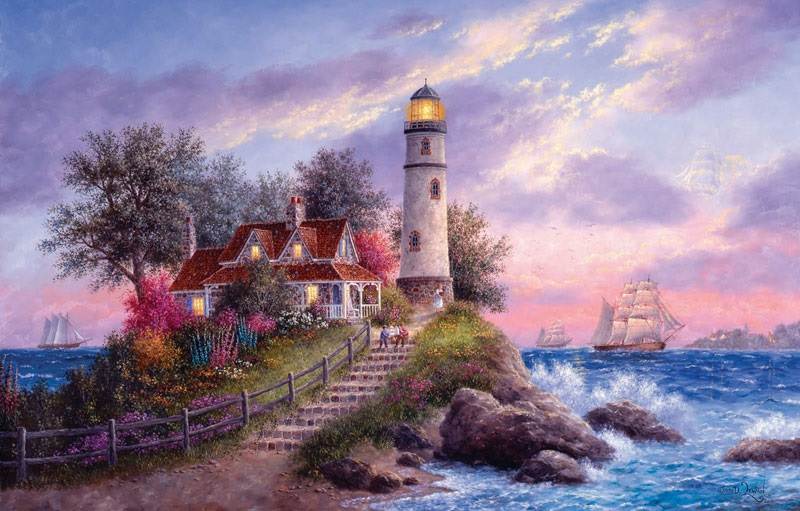 1000 Piece Puzzle: Captains Cove