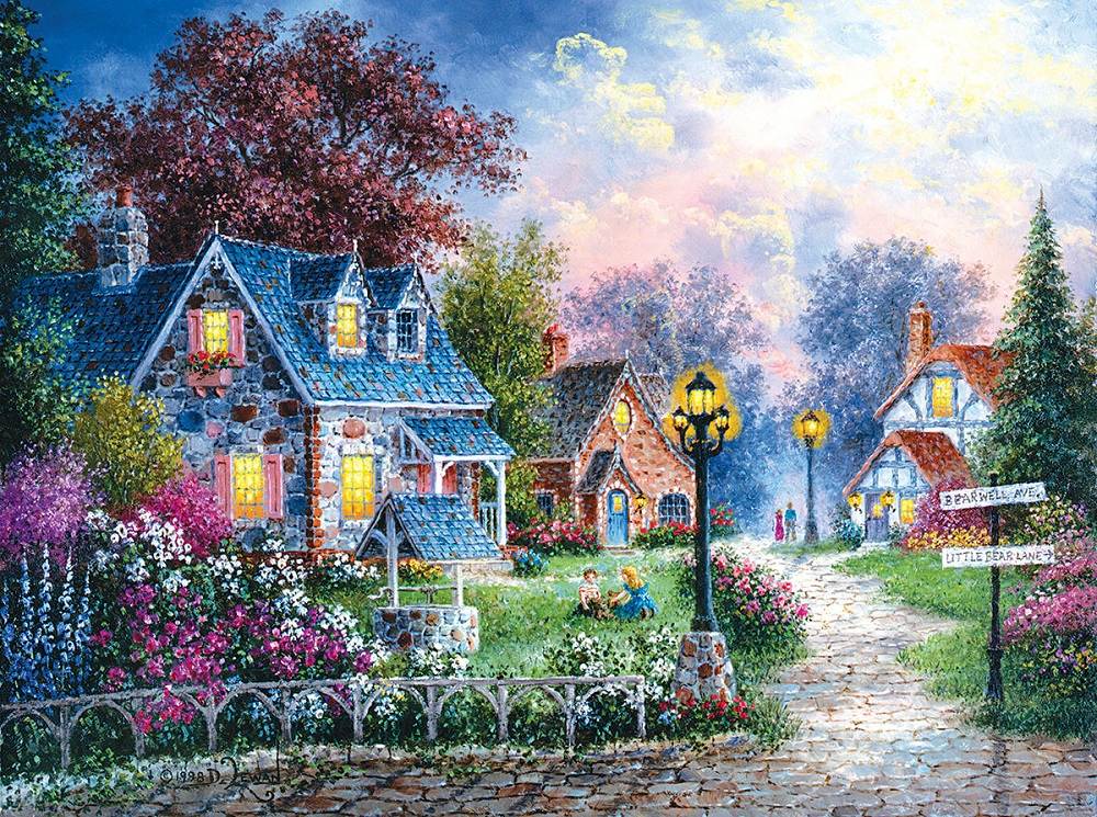 1000+ Piece Puzzle: Bearwell Lane