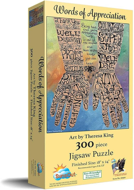 300 Pc Puzzle: Words of Appreciation