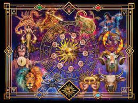 500 Piece Puzzle: Zodiac Montage