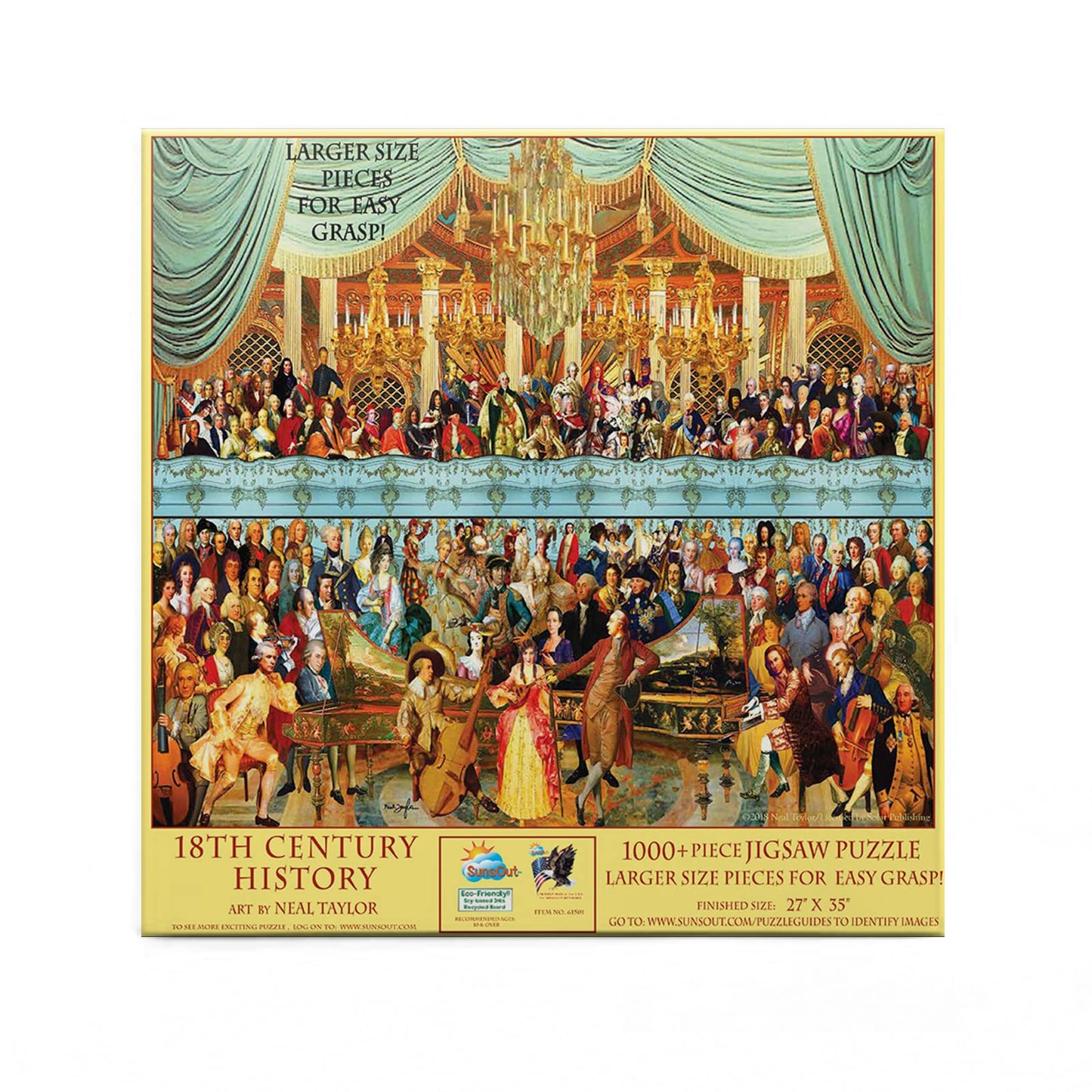 1000 Piece Puzzle: 18th Century History