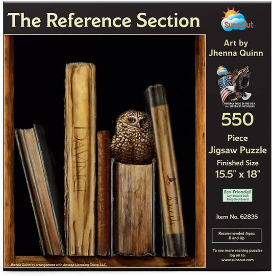 550 Pc Puzzle: The Reference Section