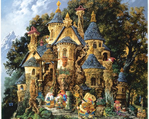 1500 Piece Puzzle: College Of Magical Knowledge