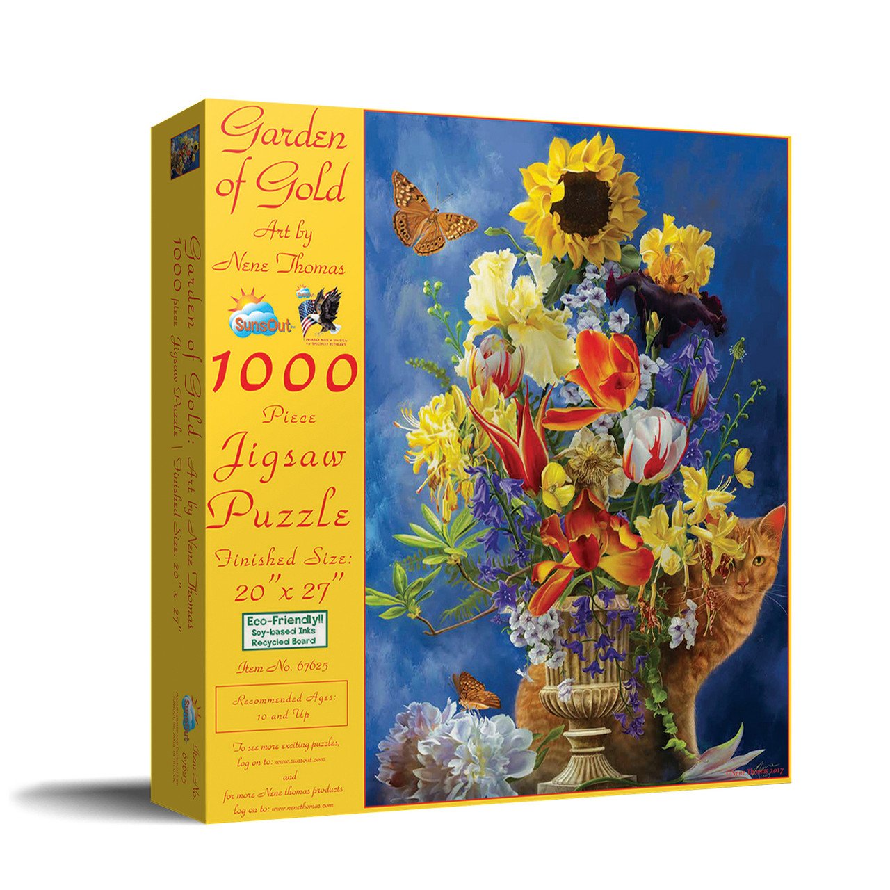 1000 Piece Puzzle: Garden of Gold