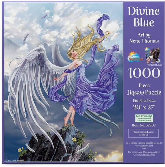 1000 Pc Puzzle: Divine Blue