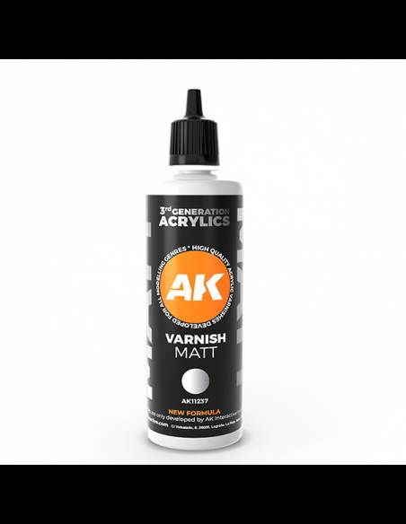 AK Varnish Matt (3rd Generation Acrylics) 100ml